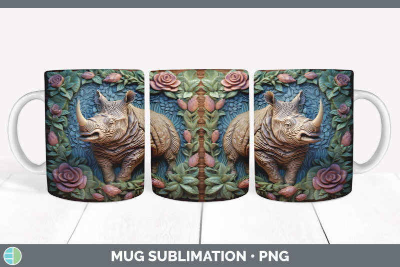 3d-rhino-mug-wrap-sublimation-coffee-cup-design