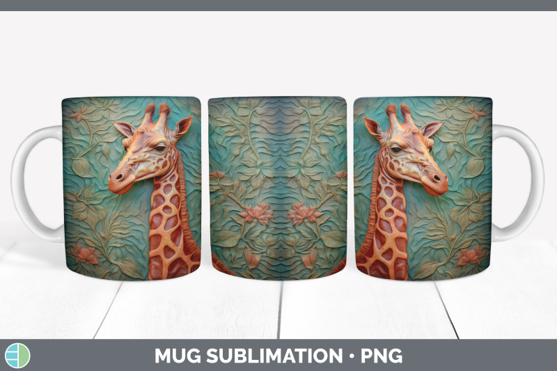 3d-giraffe-mug-wrap-sublimation-coffee-cup-design