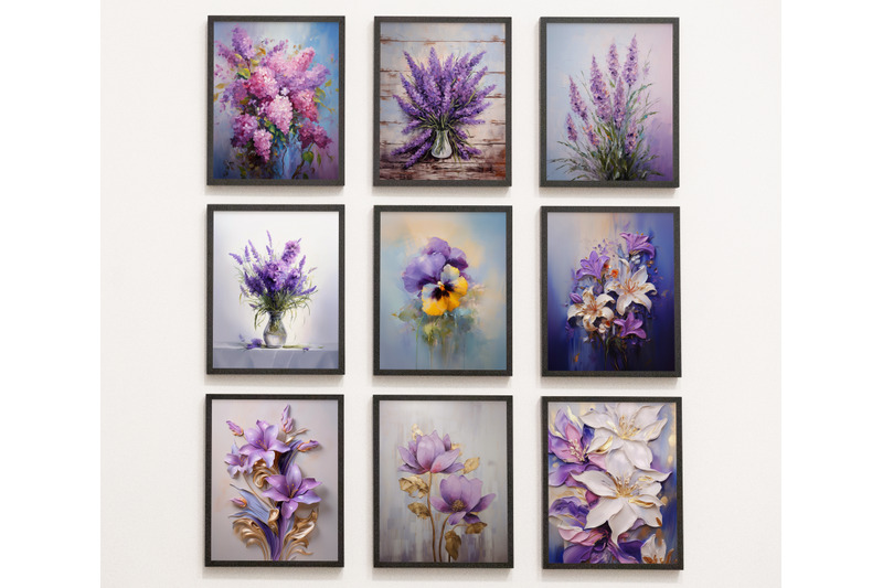 flower-oil-and-watercolor-paintings-floral-posters-prints