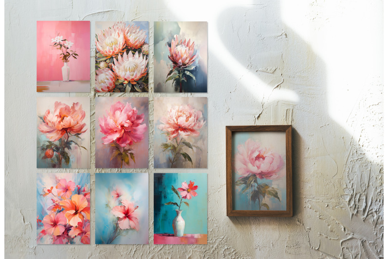 flower-oil-and-watercolor-paintings-floral-posters-prints
