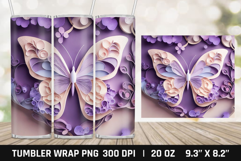 3d-butterfly-tumbler-png-sublimation-skinny-tumbler-sublimation-png