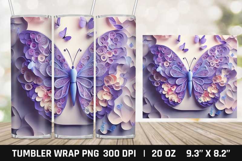 butterfly-tumbler-wrap-png-20-oz-tumbler-wrap-sublimation