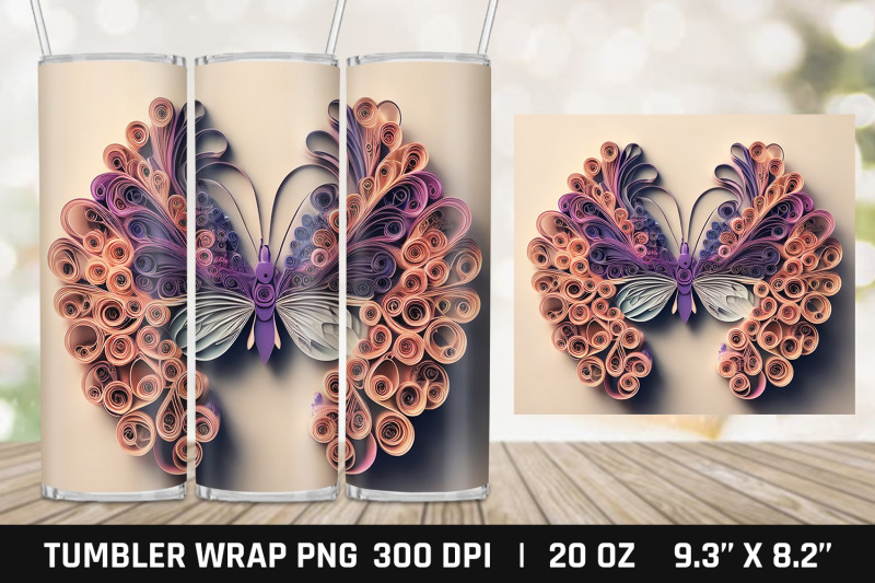 3d-butterfly-papercut-tumbler-png-tumbler-png-sublimation