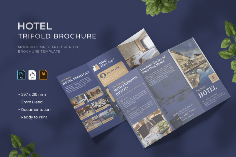 hotel-trifold-brochure