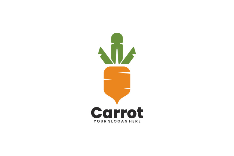 carrot-vector-template-logo-design