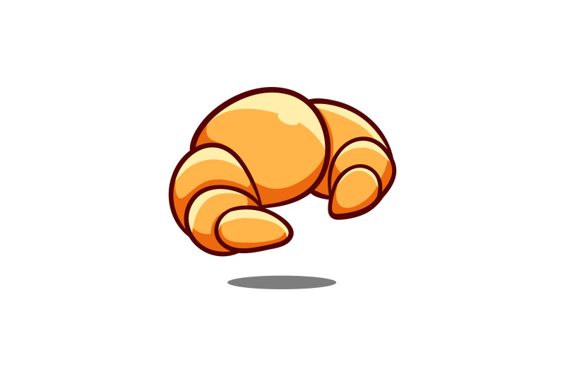 croissant-bread-vector-template-logo-design