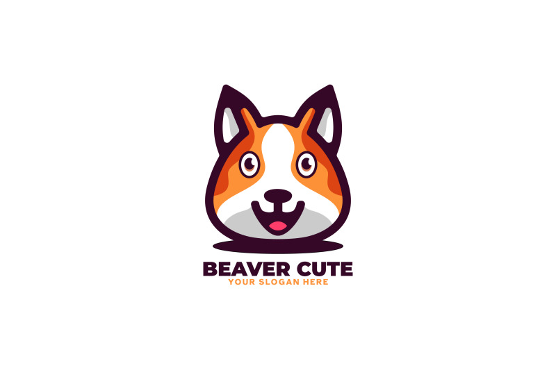 cute-beaver-vector-template-logo-design