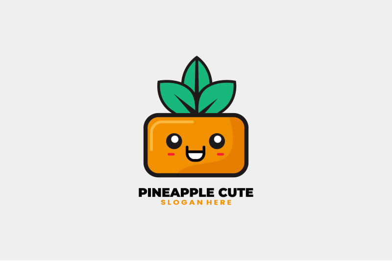 cute-pineapple-vector-template-logo-design