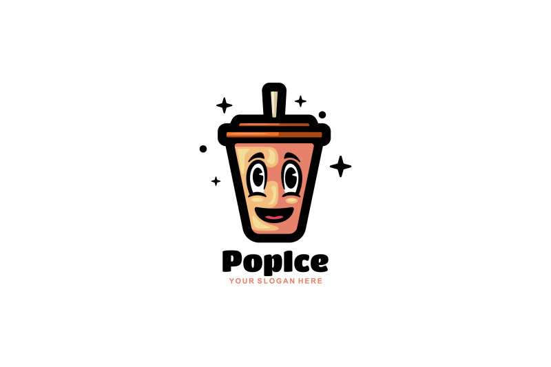 cute-pop-ice-glass-vector-template-logo-design