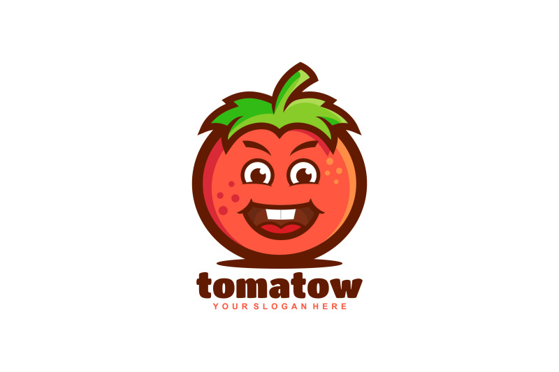 cute-tomato-face-vector-template-logo-design