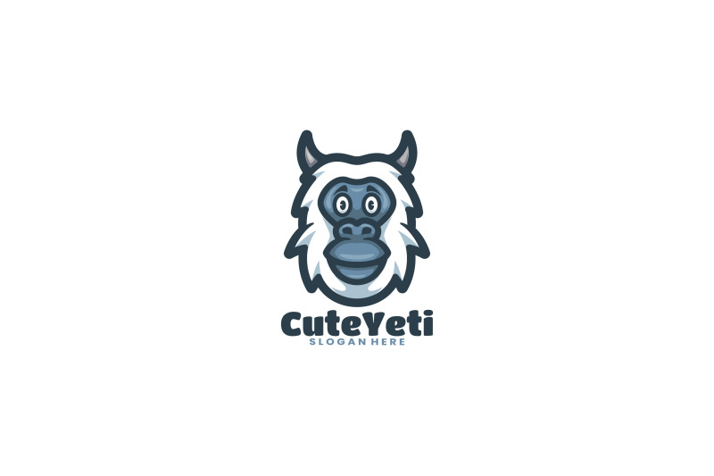 cute-yeti-head-vector-template-logo-design