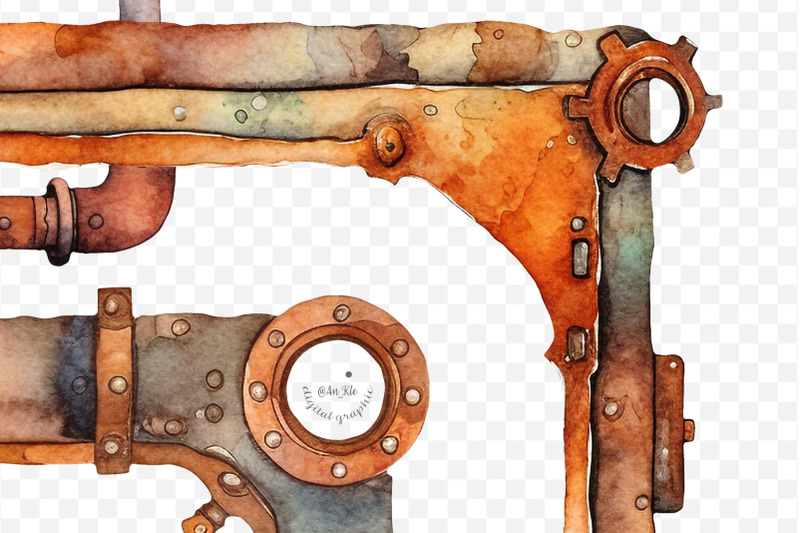 rusty-metal-frames-clipart