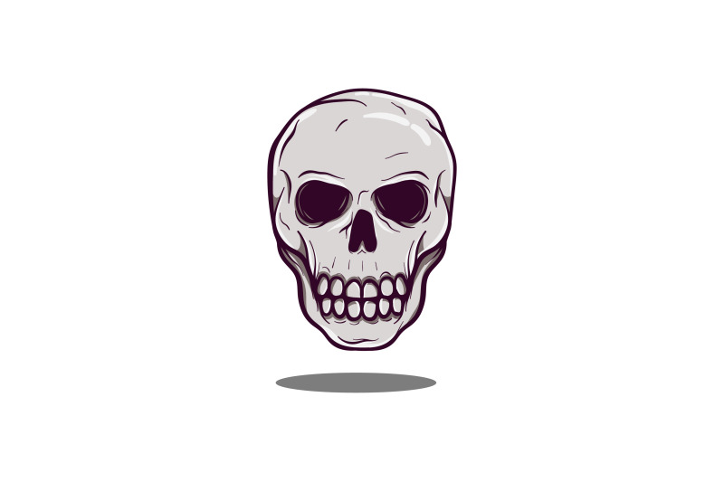 human-skull-vector-template-logo-design