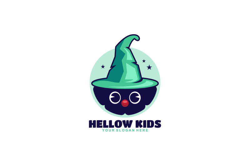 kid-magician-halloween-vector-template-logo-design