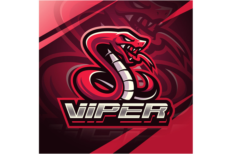 red-viper-snake-mascot-logo-design