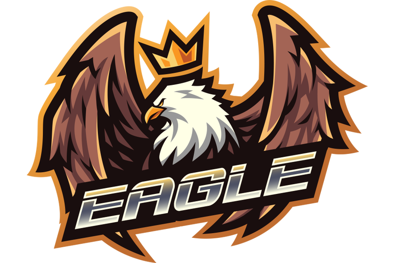 eagle-king-esport-mascot-logo-design