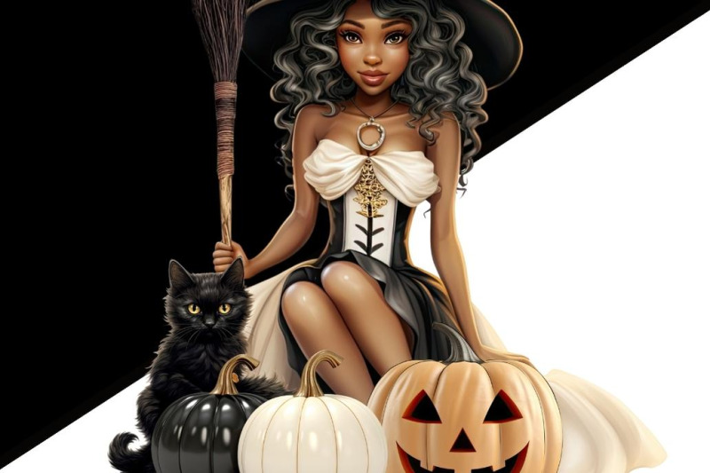 african-american-witch-illustration