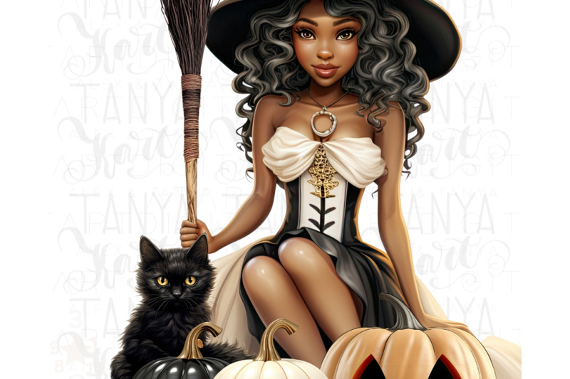 african-american-witch-illustration