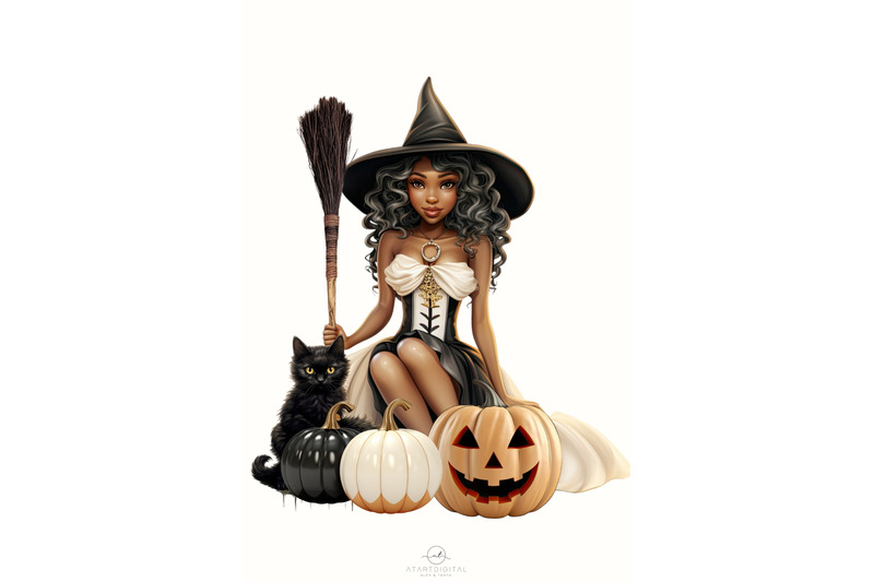 african-american-witch-illustration