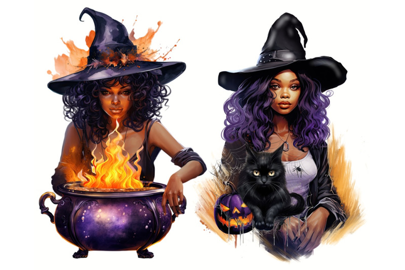 spooky-halloween-witches-png-clipart-bundle