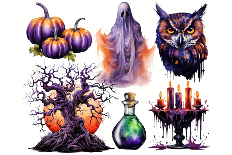 spooky-halloween-witches-png-clipart-bundle