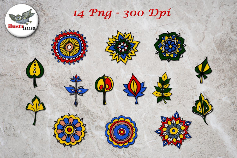 bright-flowers-floral-set-clipart