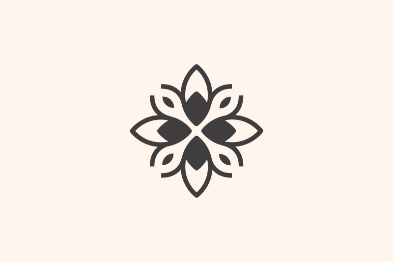 flower-pattern-vector-template-logo-design