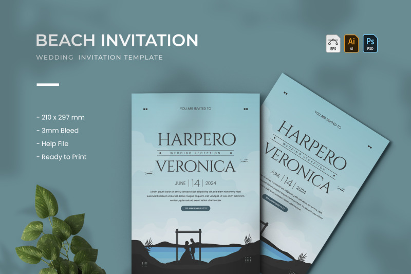 beach-wedding-invitation