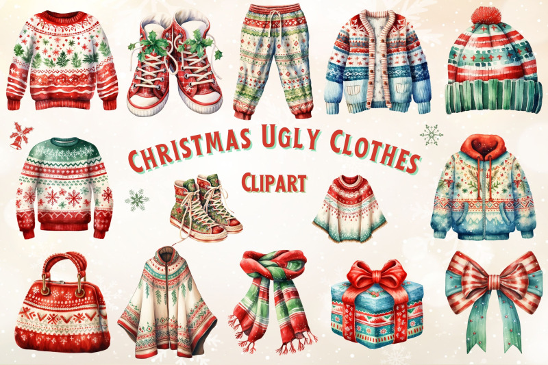 vintage-christmas-ugly-clothes-clipart-collection