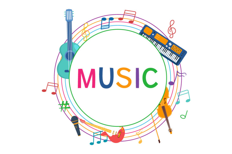 7-music-elements-vector-illustration