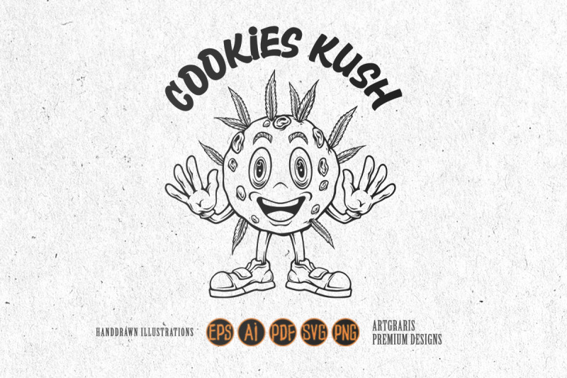 delicious-cute-cookies-marijuana-kush-character