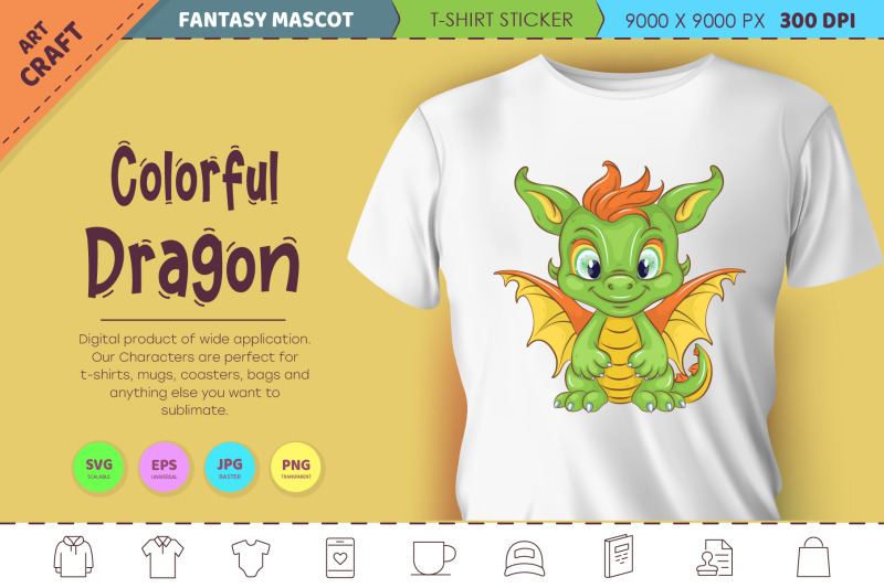 colorful-cartoon-dragon-fantasy-clipart