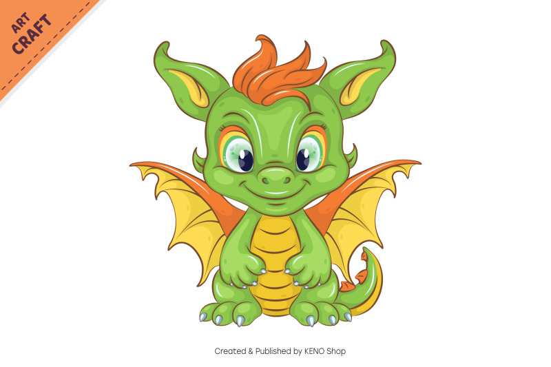 colorful-cartoon-dragon-fantasy-clipart