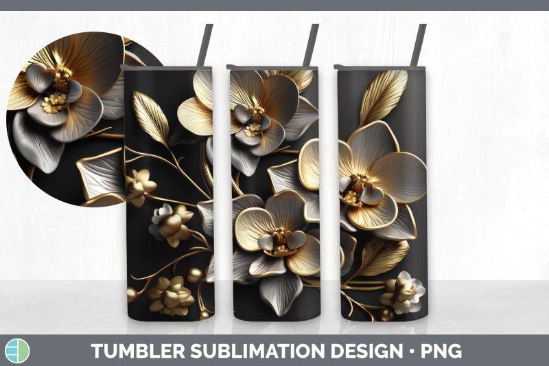 3d-elegant-orchid-flowers-tumbler-sublimation-20-oz-skinny-tumbler-d