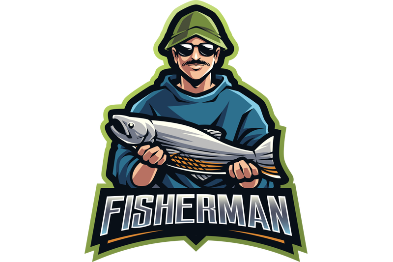 fisherman-esport-mascot-logo-design