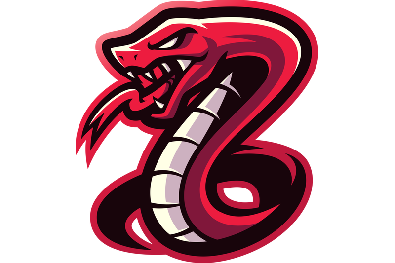 red-viper-snake-mascot-logo-design