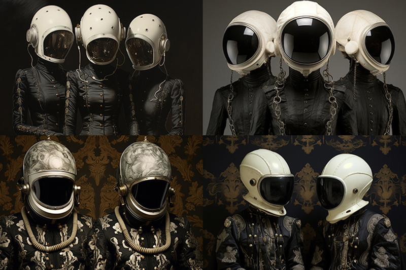 astronauts-with-space-helmets