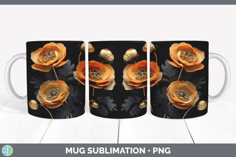 3d-elegant-ranunculus-flowers-mug-wrap-sublimation-coffee-cup-design