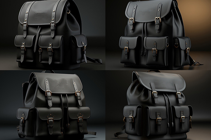backpack-black-mockup-with-dark-background