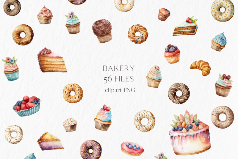 bakery-watercolor-clipart-png