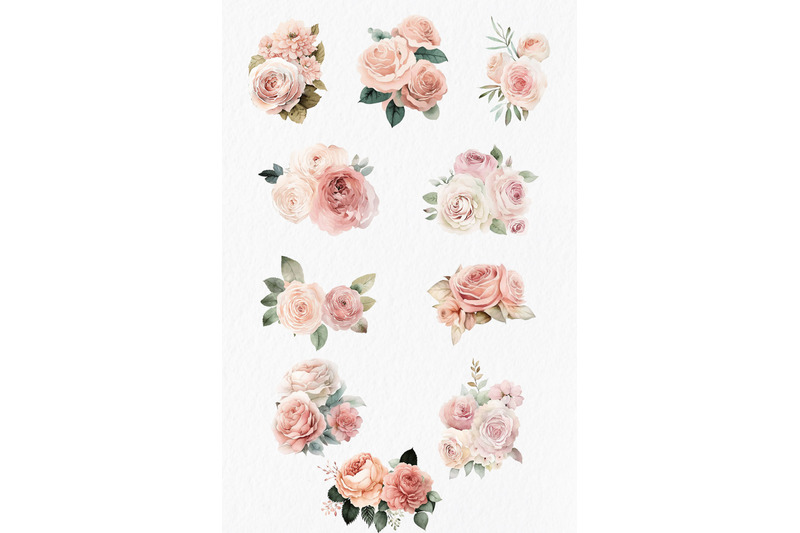 peach-and-pink-roses-watercolor-clipart-png