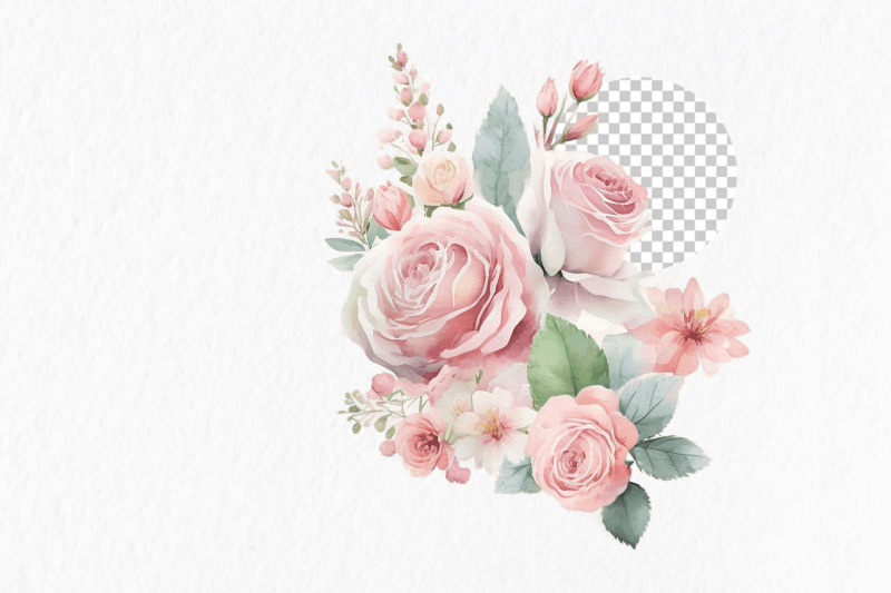 peach-and-pink-roses-watercolor-clipart-png