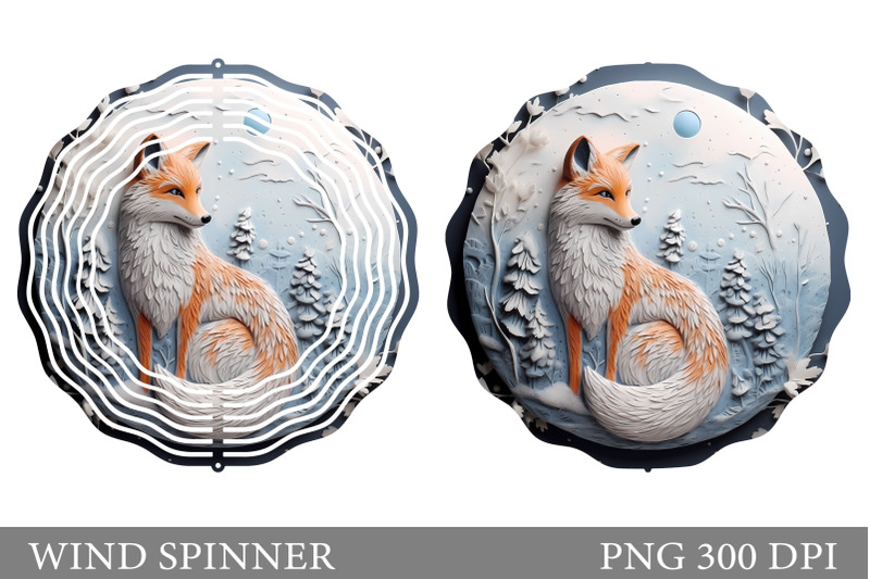 fox-wind-spinner-design-winter-fox-wind-spinner-sublimation
