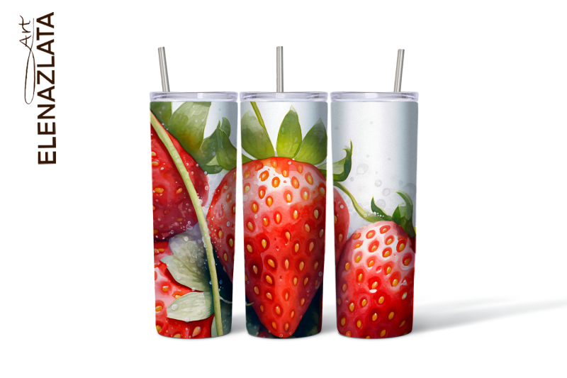 strawberries-tumbler-wrap-summer-flowers-20oz-tumbler