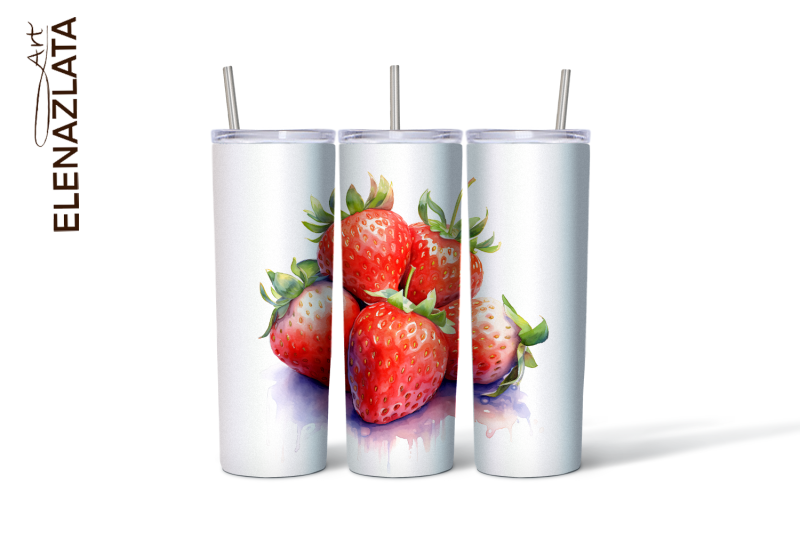 strawberries-tumbler-wrap-summer-flowers-20oz