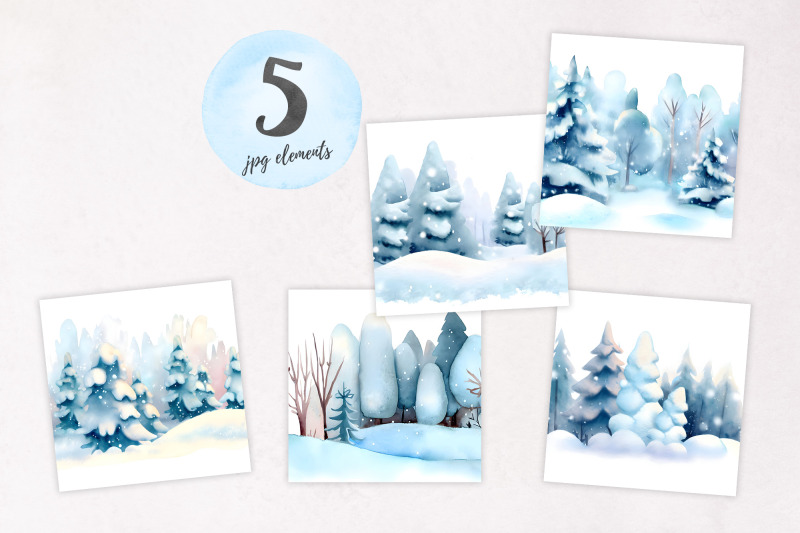 watercolor-christmas-clipart-png-cute-christmas-bundle