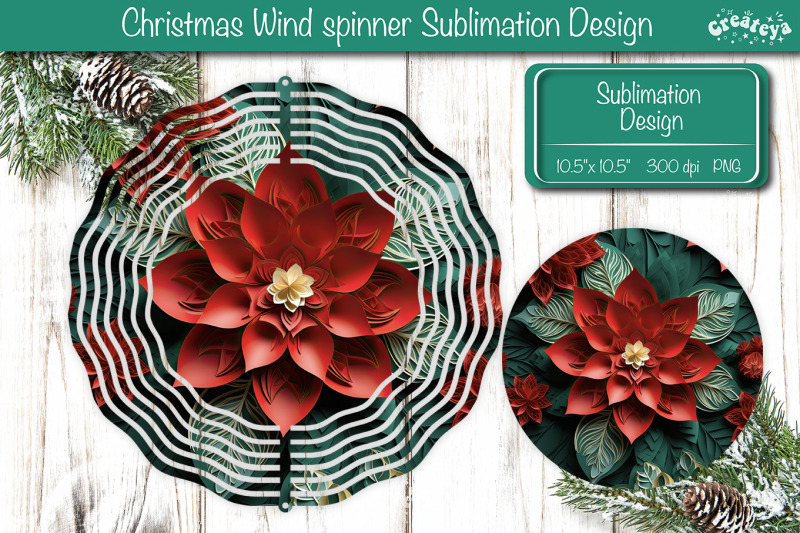 3d-wind-spinner-sublimation-christmas-flower-wind-spinner-sublimation