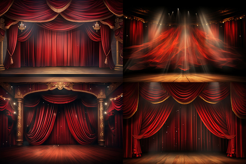 magic-theater-stage-red-curtains-show-spotlight