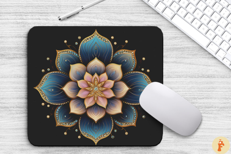 mandala-lotus-flower-with-crystals