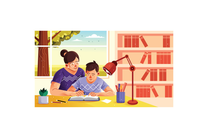 a-mother-039-s-love-in-every-lesson-illustration